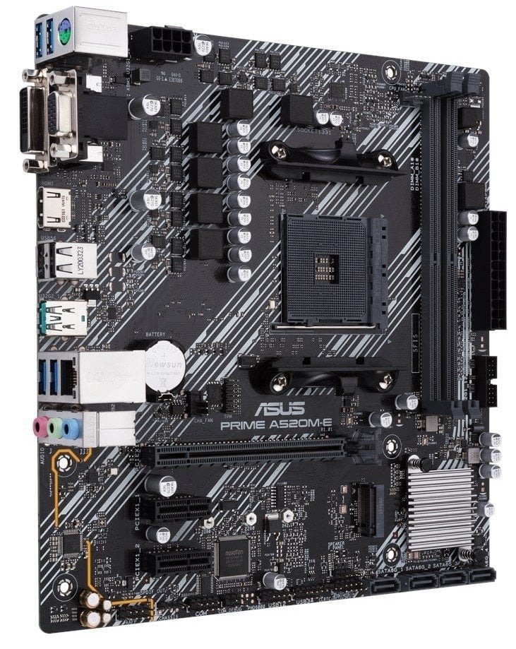 Материнська плата Asus Prime A520M-E/CSM Socket AM4